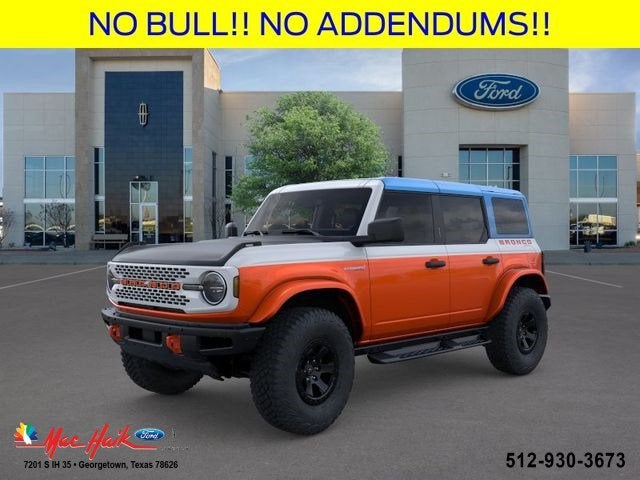 2026 Ford Bronco Stroppe Edition in Oxford White — front three-quarter view