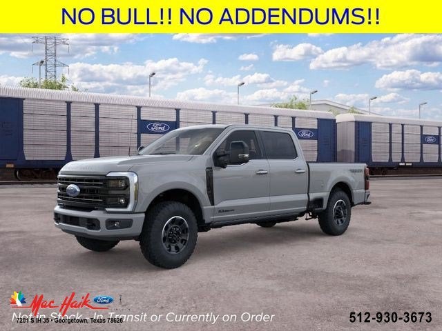 2026 Ford Super Duty F-250® Platinum® in Avalanche — front three-quarter view
