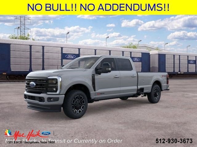 2026 Ford Super Duty F-350® Platinum® in Avalanche — front three-quarter view