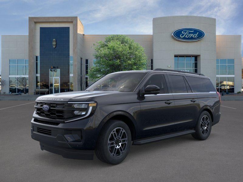 2026 Ford Expedition Max Active in Agate Black Metallic — front three-quarter view