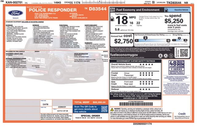 2026 Ford F-150 Police Responder